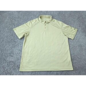 Nike Team‎ Polo Shirt Mens XL Short Sleeve Fit-Dry Golf Athletic Performance
